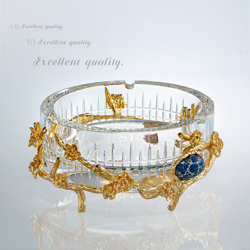 权达「慢享」系列水晶烟灰缸